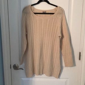 Cream J-Jill Wool Sweater (Medium)